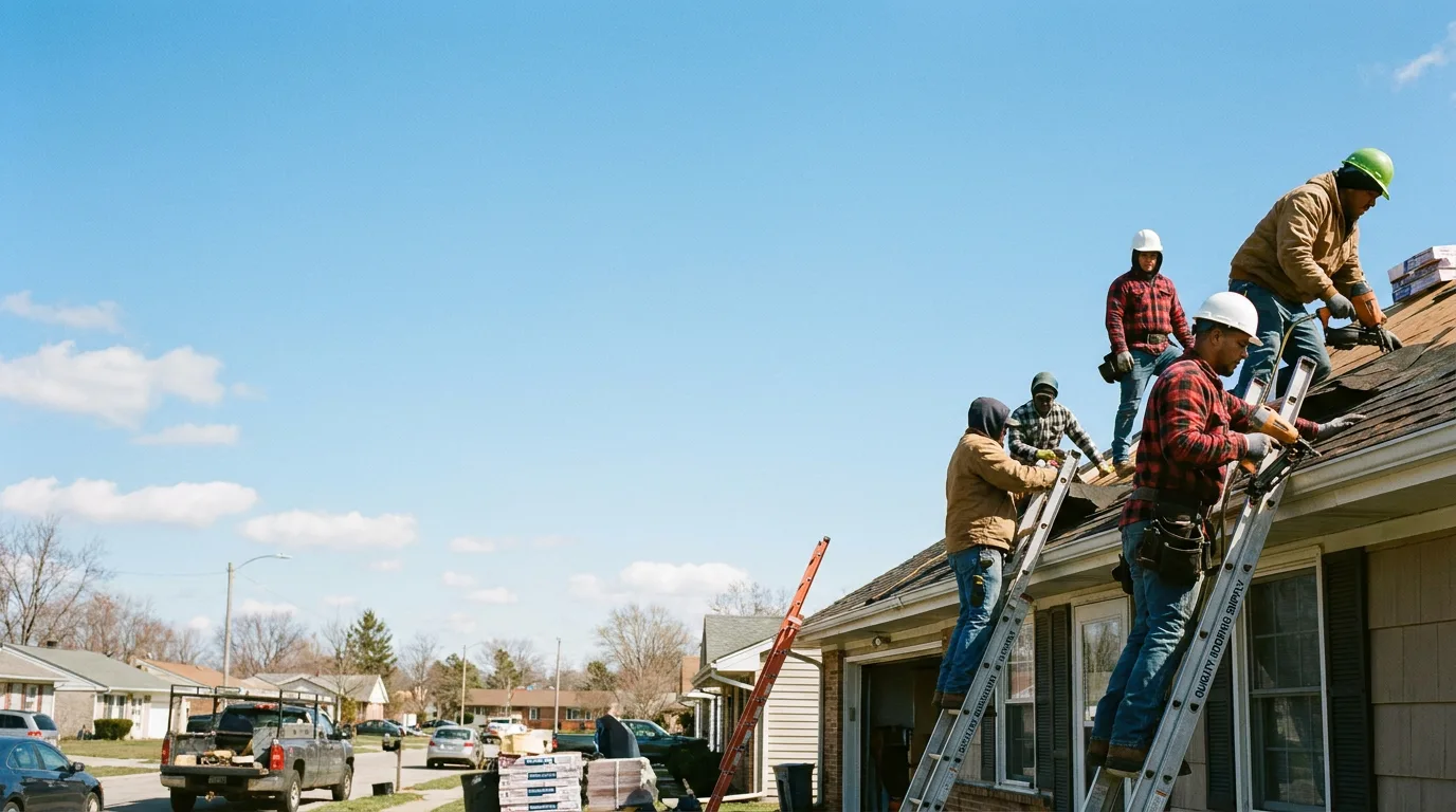 Roofing in Loda, IL near me